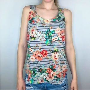 LC Lauren Conrad racer back tank top